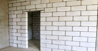 Перегородки из газобетона от 2068 рублей - возведение и монтаж в Воскресенске